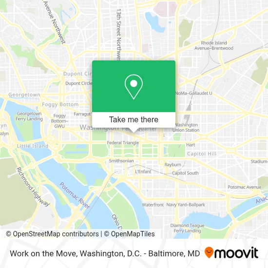 Work on the Move map