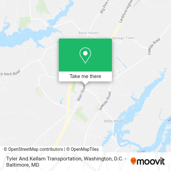 Tyler And Kellam Transportation map