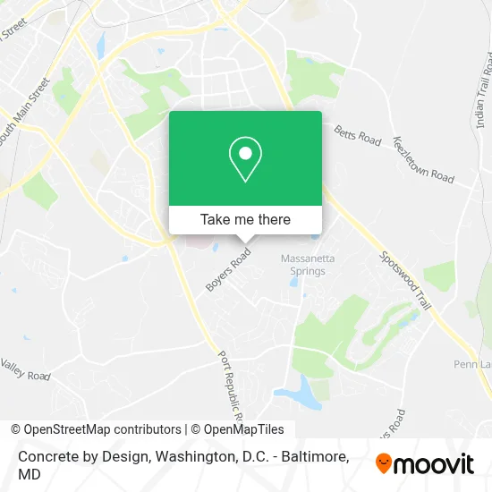 Concrete by Design map