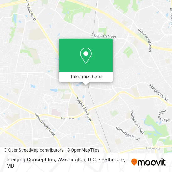 Imaging Concept Inc map