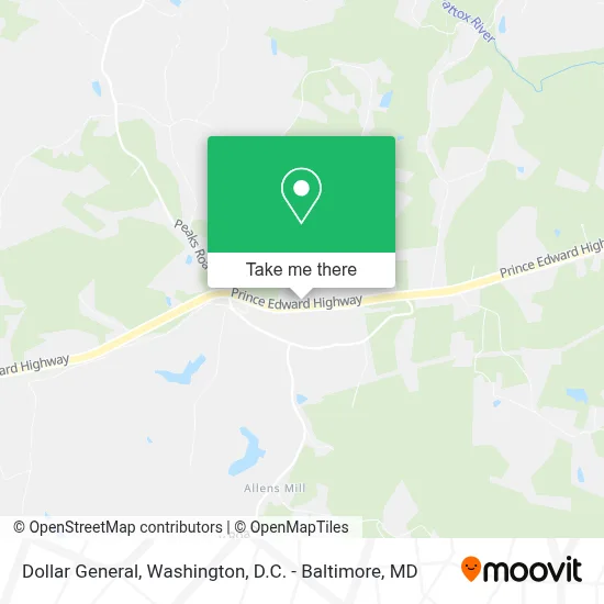 Dollar General map