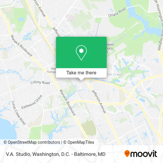 V.A. Studio map