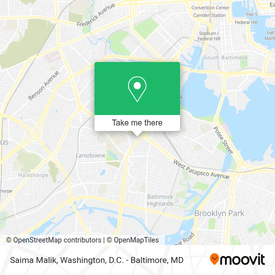 Saima Malik map
