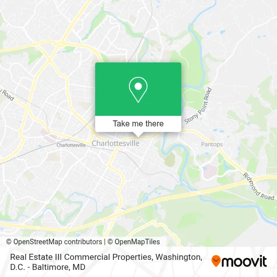 Real Estate III Commercial Properties map