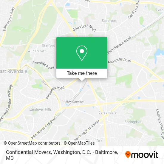 Confidential Movers map