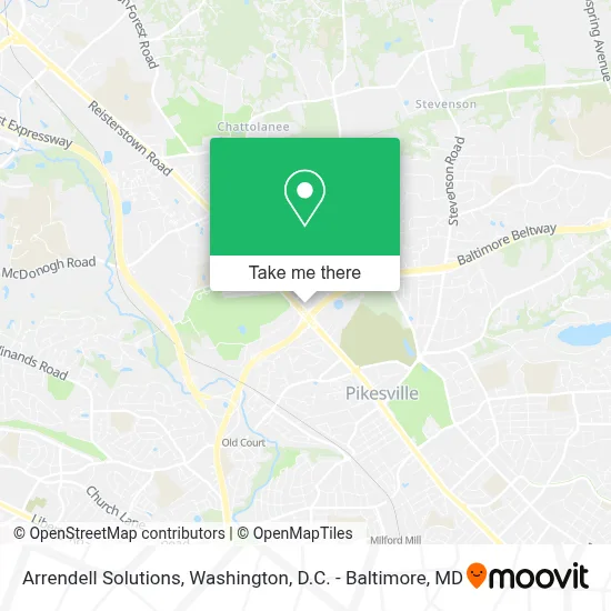 Arrendell Solutions map