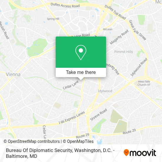 Bureau Of Diplomatic Security map