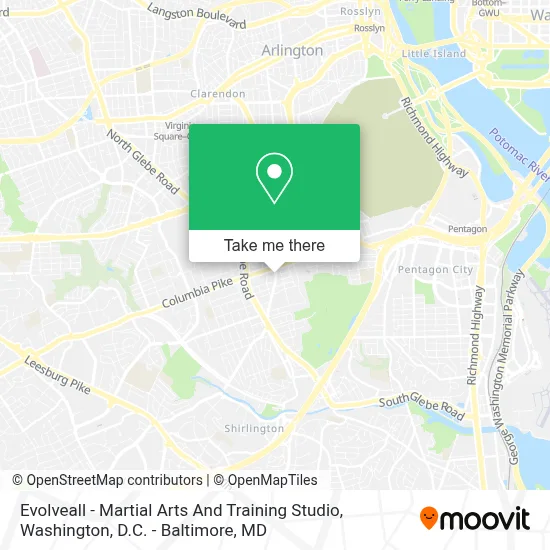 Evolveall - Martial Arts And Training Studio map