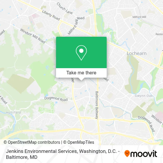 Jenkins Environmental Services map