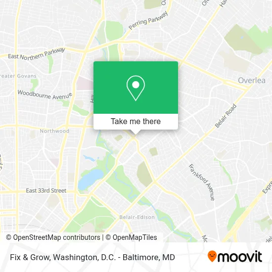 Fix & Grow map