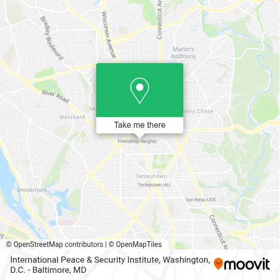 International Peace & Security Institute map