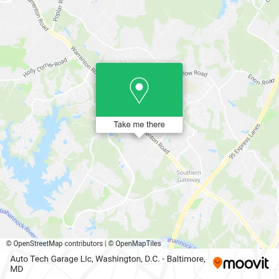 Auto Tech Garage Llc map