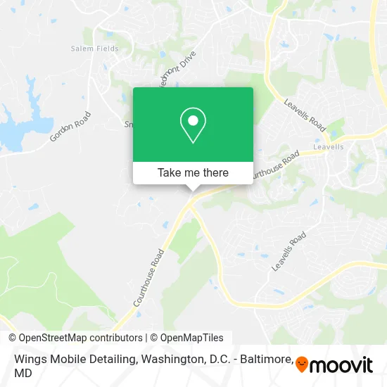 Wings Mobile Detailing map