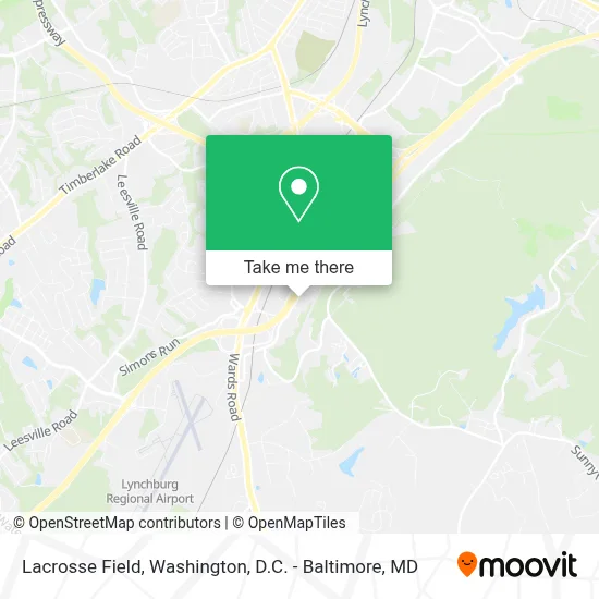 Lacrosse Field map