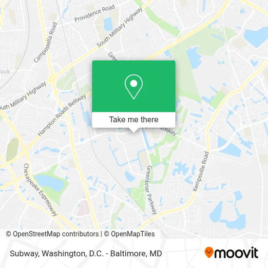 Subway map