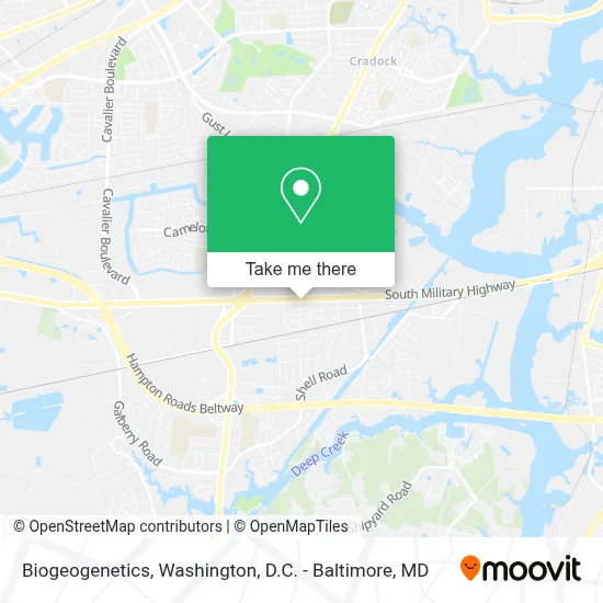 Biogeogenetics map