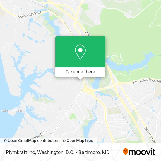 Plymkraft Inc map