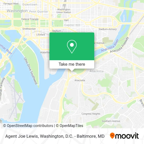 Agent Joe Lewis map