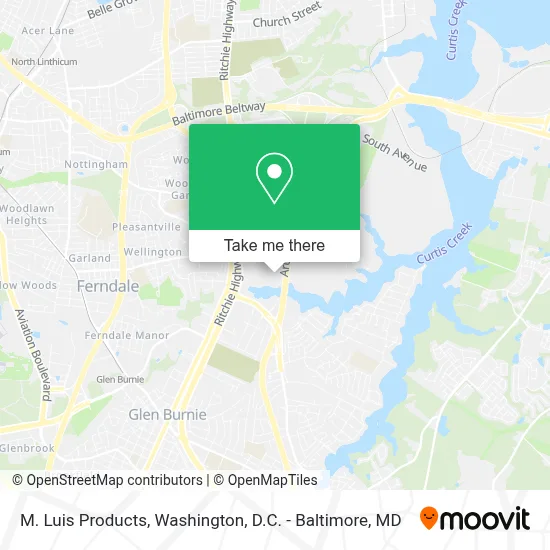 M. Luis Products map