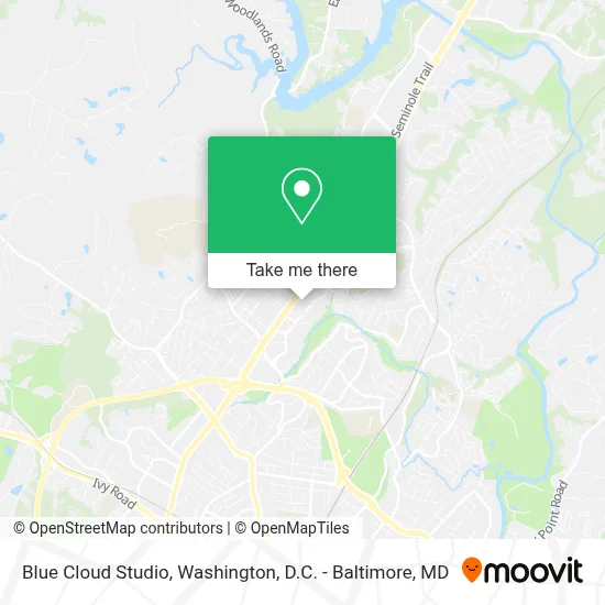 Blue Cloud Studio map