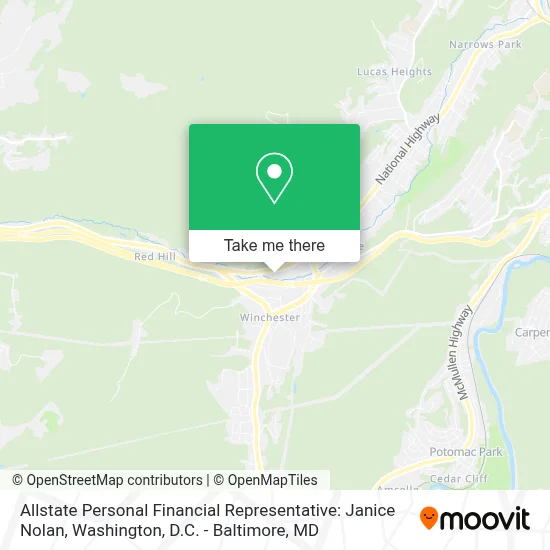 Allstate Personal Financial Representative: Janice Nolan map