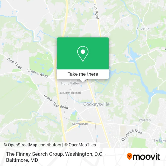 The Finney Search Group map