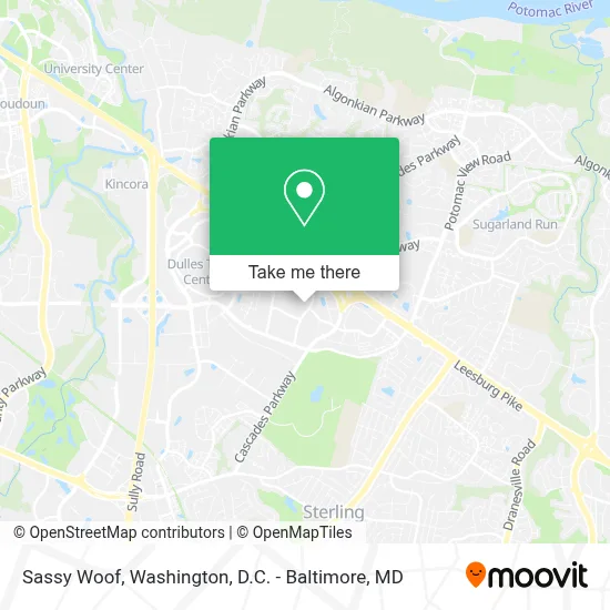 Sassy Woof map