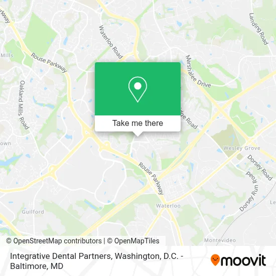 Integrative Dental Partners map