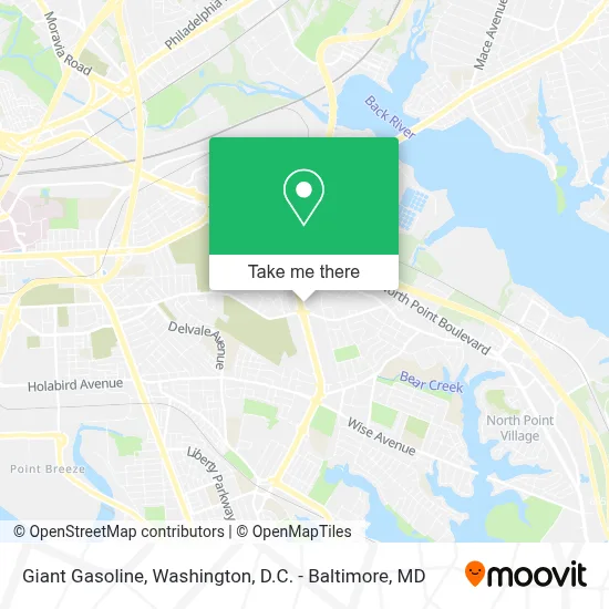 Giant Gasoline map