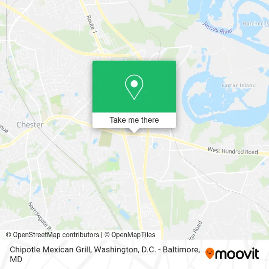 Chipotle Mexican Grill map