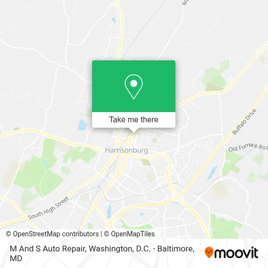 M And S Auto Repair map