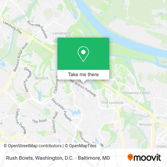 Rush Bowls map