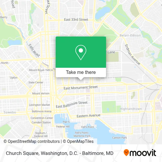 Church Square map