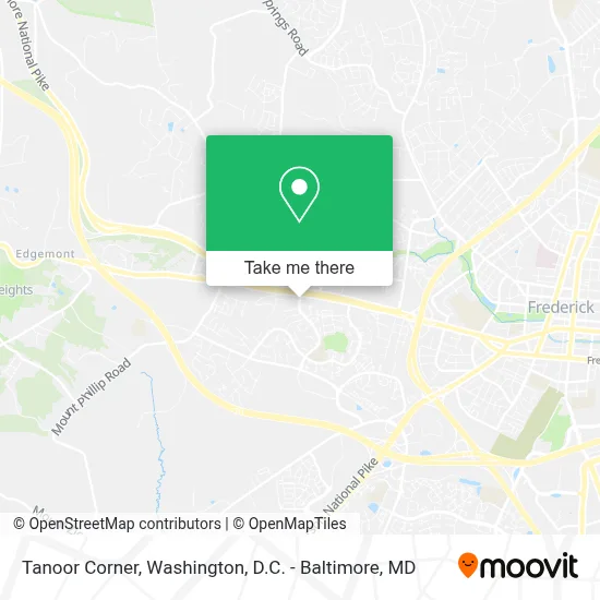 Tanoor Corner map