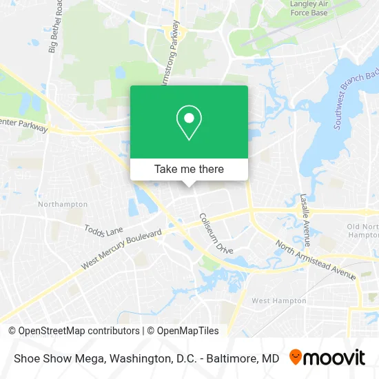Shoe Show Mega map