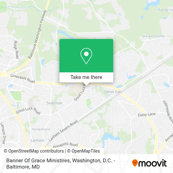 Banner Of Grace Ministires map