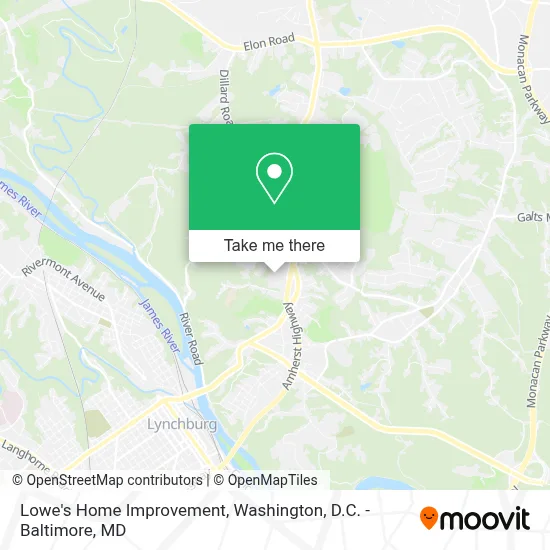 Lowe's Home Improvement map