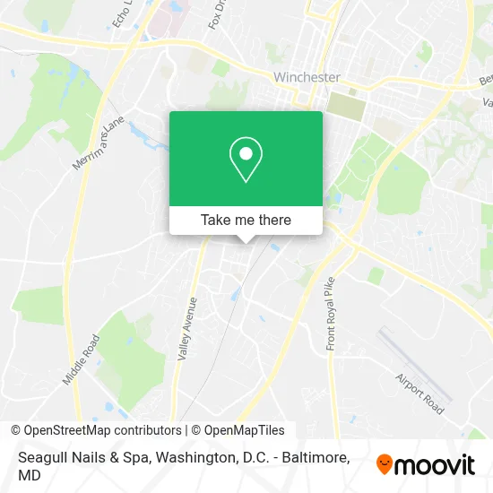 Seagull Nails & Spa map
