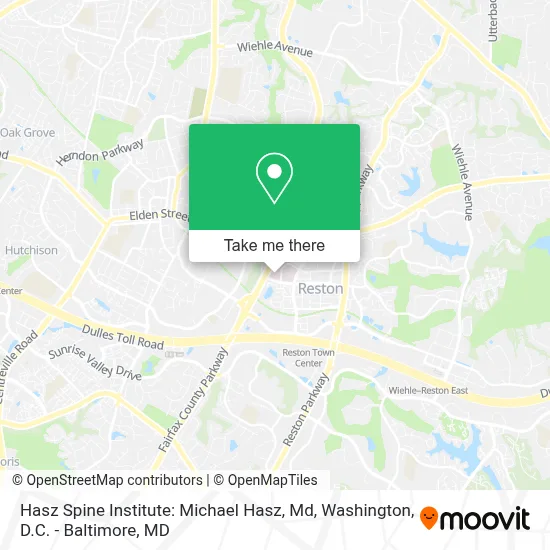 Hasz Spine Institute: Michael Hasz, Md map