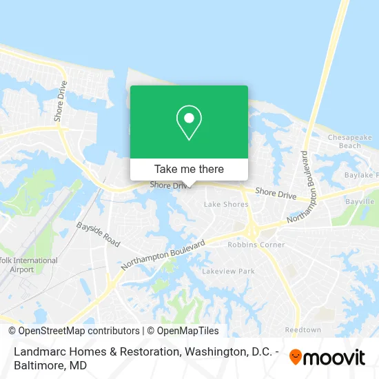 Landmarc Homes & Restoration map