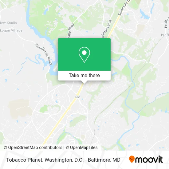 Tobacco Planet map
