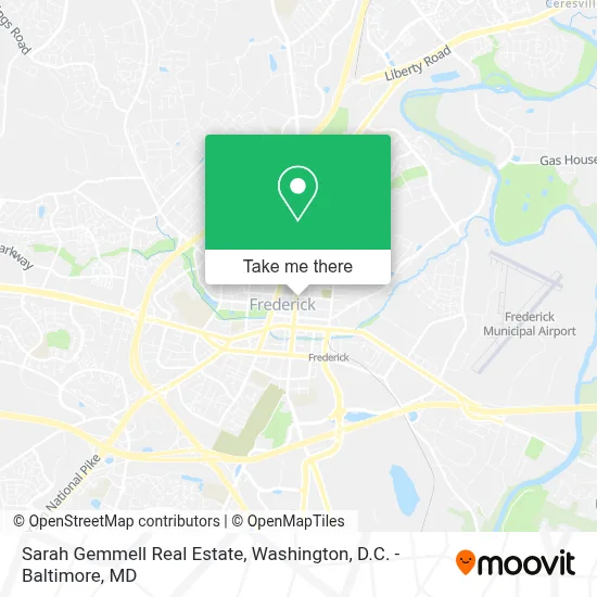 Sarah Gemmell Real Estate map