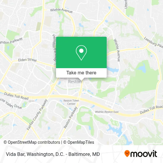Bar Vida map
