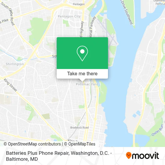 Batteries Plus Phone Repair map
