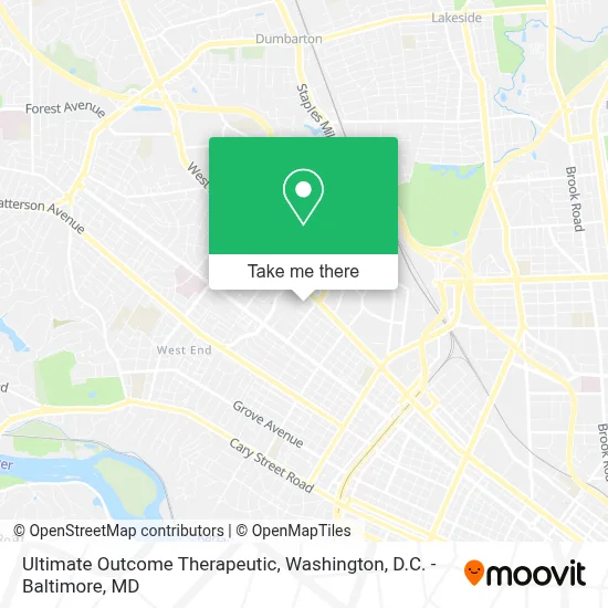 Ultimate Outcome Therapeutic map