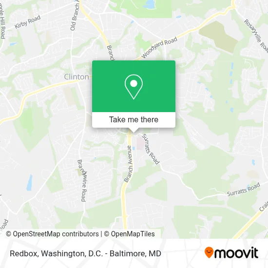 Redbox map