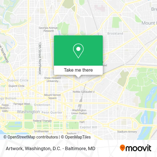 Artwork map