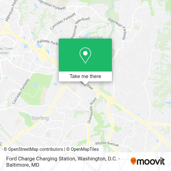 Ford Charge Charging Station map