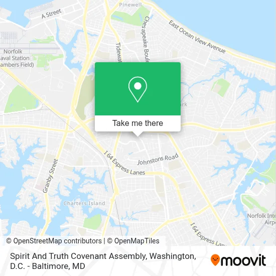 Spirit And Truth Covenant Assembly map