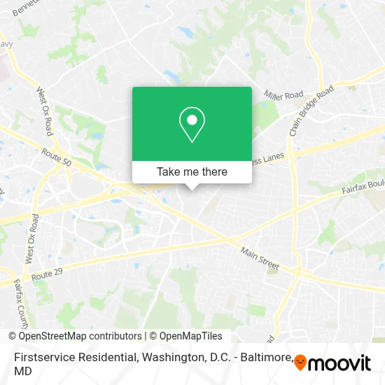 Firstservice Residential map